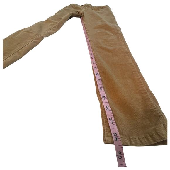 Levi's 721 Corduroy High Rise Button Fly Skinny Ice Coffee Brown Jeans Waist 26 - Picture 5 of 10